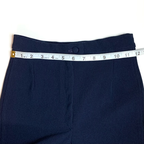Vintage Serge Azar Navy Pants Paris France - Picture 7 of 15